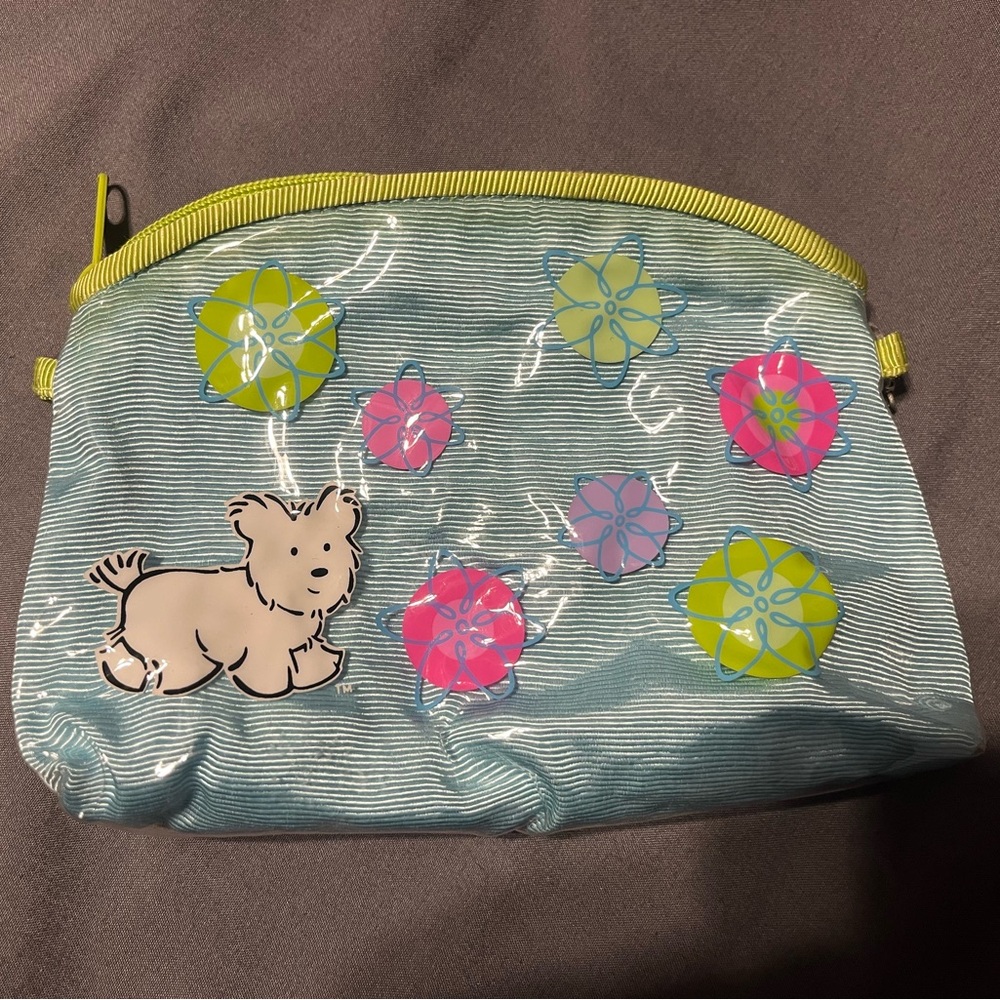 America Girl Coconut Zip Pouch